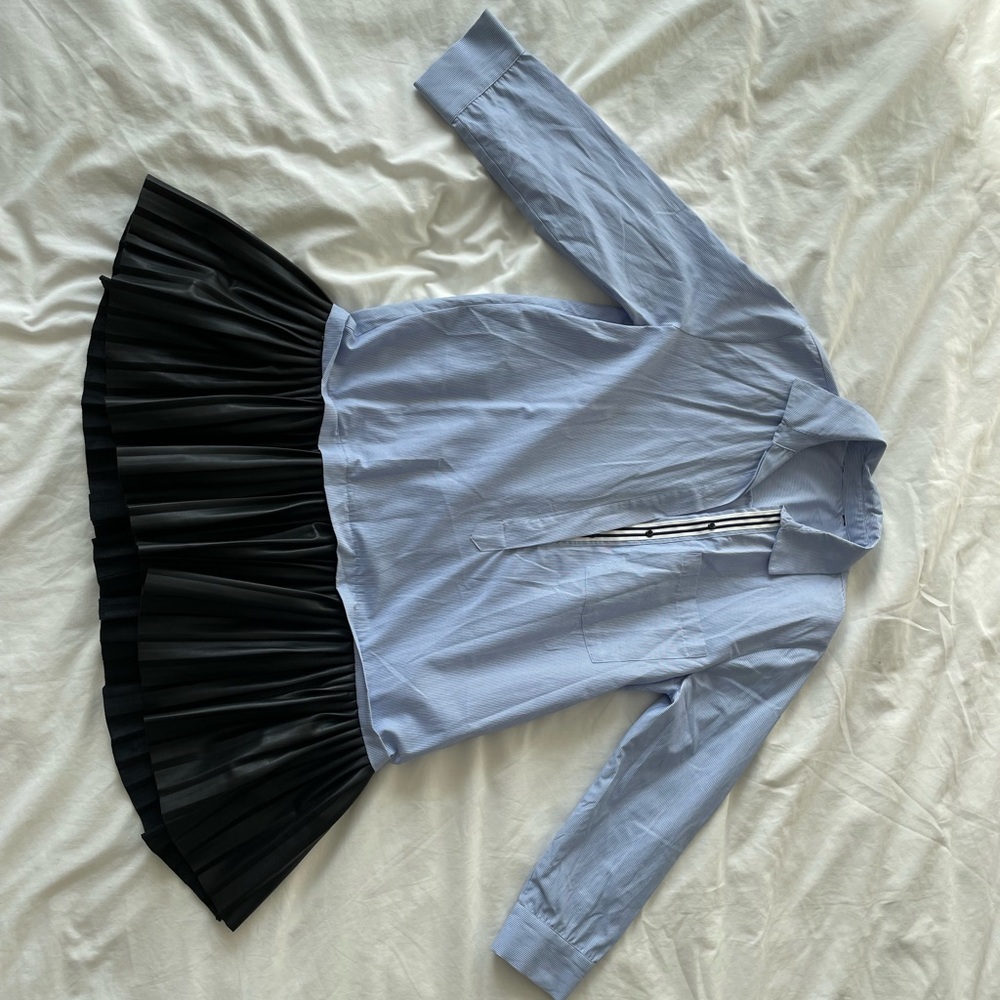 🤍 funky vegan leather dress ✨